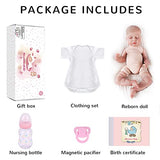 CHAREX Lifelike Reborn Baby Dolls - 20 Inch Realistic Newborn Baby Doll, Silicone Real Looking Baby Dolls, Sleeping Soft Body Gift Set Toys for 3+ Years Old