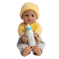 Adora Soft Baby Doll, 11 inch Sweet Baby Llama, Machine Washable (Amazon Exclusive) 1+, Yellow/Gray