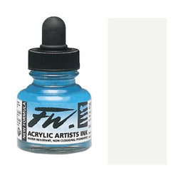 FW White ink 1 oz bottle