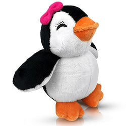 EpicKids Girl Penguin Plush - Stuffed Animal Toy - Suitable For Babies and Children - 5 inches