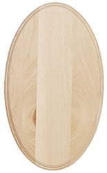 Walnut Hollow Pine Oval Plaque, 12 by 20 by .63-Inch