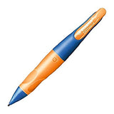 STABILO EASYergo 1.4 with 3 HB Leads-Thin Ergonomic Mechanical Pencil Right-Handed Blue / Neon