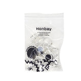 Honbay 20PCS Silver Plated 16mm Adjustable Blank Finger Ring Bases Cabochon Settings Round Finger