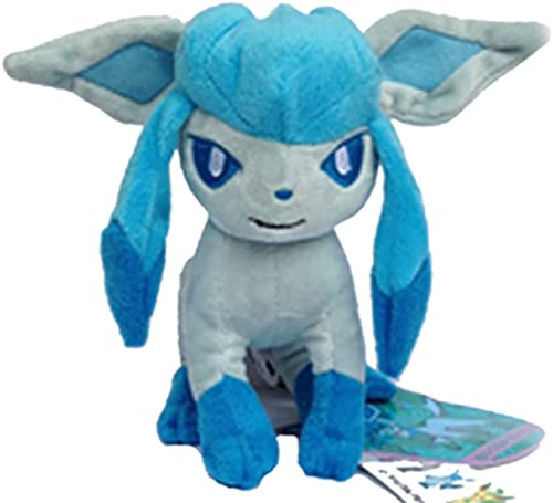 Glaceon Plushies - Glaceon Plush - Glaceon Stuffed Animal - Glaceon Evolution Plush Toy Collection New 2021 Premium Design