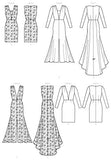 McCall Patterns Women's Fitted Special Occasion and Evening Dress Sewing Patterns by David Tutera, Sizes 4-12, White (M7927AX5)