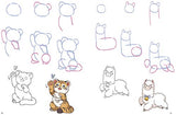 How to Draw Kawaii Animals in Simple Steps