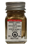 Testors Null 1144TT Enamel Paint, 1/4 oz Glass Bottle, Gold