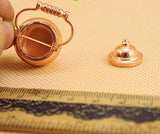 PULABO Miniature Water Kettle Pot for 1/12 Scale Dollhouse-Goldend and Popular Convenient