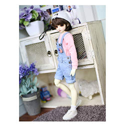 HGCY 1/4 SD Doll 40CM 15.7Inch BJD Jointed Doll Full Set Joints Movable Dolls for Fashion Doll Collection Gifts for Surprise Doll Birthday Gift,C
