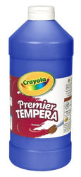 Crayola 54-1232-042 Premier Tempera Paint, 32-oz. Size, Blue, 1 Unit