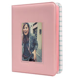 Polaroid 64-Pocket Photo Album w/Window Cover For 2x3 Photo Paper (Snap, Zip, Z2300) - Pink