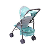 Adora Zig Zag Stroller in Teal Pattern with Medium Shade Umbrella, Model:217605