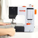 VEVOR Mini Sewing Machine for Beginners and Kids, Sewing Machines with Reverse Sewing and 38 Built-in Stitches, Dual Speed Portable Sewing Machine with Extension Table, Sewing Kit for Household Travel