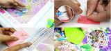 DIY 5D Diamond Painting Number Set 12X16 Inch, Pikachu Full Round Drill Diamond Artist Wall Decoration Children's Adult Art kit Living Room Bedroom Decoration paintingPo-001