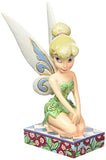 Disney Traditions by Jim Shore “Peter Pan” Tinker Bell Personality Pose Stone Resin Figurine, 4”