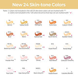 Ohuhu Skin Tone Markers Brush Tip, Double Tipped Alcohol Based Brush Markers for Kids Artist Adults' Coloring, Illustration, 24 Skin-tone Colors +1 Alcohol Marker Blender + Marker Case, Brush & Fine