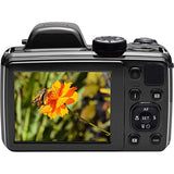 Kodak PIXPRO AZ401 16MP Digital Camera 3" LCD (Black) Bundle with Lexar Professional 633x 32GB SDHC UHS-1 Class 10 Memory Card