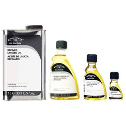 Winsor & Newton Refined Linseed Oil - 1 Liter Tin