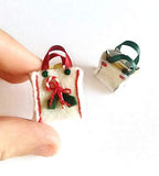 1:12 dollhouse Christmas treats bag