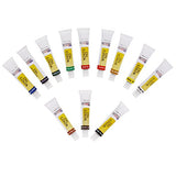Professional 12 Color Set of Art Oil Paint in 12ml Tubes