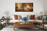 Tiancheng Art,24x48Inch Wall Art Abstract Painting Framed Canvas Wall Art Hand Painted Oil Painting for Wall Decor Home Decor