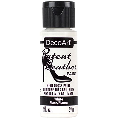 DecoArt Patent Leather Paint 2oz-White