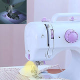 HODLEX Portable Sewing Machine With sewing kit Basic Easy to Use for Adults and Kids,12 Built-in Stitches, 2 Speeds Double Thread Multifunction Electric Household Hand held Mini Sewing Machine