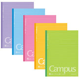 Kokuyo Campus NotebookRegla Semi B5Dotted 7mm30hojasPack de 5, Colores