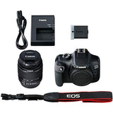 Canon EOS 4000D DSLR Camera with 18-55mm f/3.5-5.6 Zoom Lens, 64GB Memory,Case, Tripod and More (28pc Bundle)