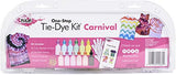 Tulip One-Step Tie-Dye Kit Carnival, Ultra Results All-in-1 Starter Kit for Fun Fashion Designs, 12 Colors