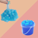Ocean Animal Jelly Cube Slime, Soft Jelly Clay Slime Sugar Blitz for Girls Boys, The Shark Animal Charms Included Slime kit Party Favors.