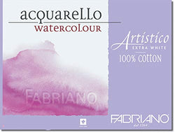Fabriano Artistico 300 lb. Hot Press 4-Pack 11x14" - Extra White