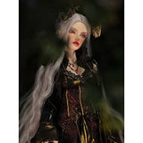 LiFDTC 1/3 BJD Doll Queen SD Dolls 61cm Fashion Handmade Ball Jointed Doll with Full Set Humanoid Doll Accessories for Gift Collection Decoration