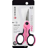 SINGER 00557 4-1/2-Inch Professional Series Detail Scissors, nano tip