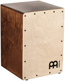 Meinl Cajon Box Drum with Internal Snares - MADE IN EUROPE - Baltic Birch Wood Compact Size, 2-YEAR WARRANTY, JC50LBNT)