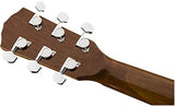 Fender CP-60S Parlor Acoustic Guitar, Walnut Fingerboard, Sunburst