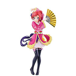 Yuqianjin LoveLive : Maki Nishikino Pink Kimono Anime Figure Accessories Model PVC Figure -15cm