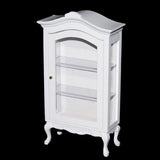 3 Pieces 1/12 Dollhouse Exquisite Cabinet Room Furniture Toy Accessory White
