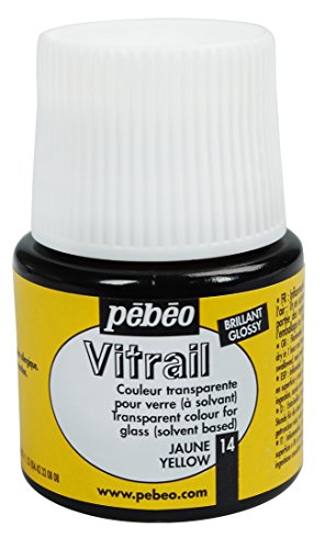 Pebeo Vitrail Glass Paint 45Ml Yellow