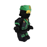 LEGO Ninjago Character Shaped Ultra Soft Plush Cuddle Pillow Lloyd Warrior Green/Black Design