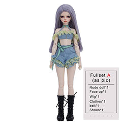 N-brand Limited Doll Bjd CAI 1/4 Ball Jointed Energetic Idol Girl Double Joints Dolls Msd Kpop Toys for Kids