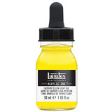 Liquitex Professional Effects Medium, 118ml (4-oz), Fabric Medium & Professional Acrylic Ink, 1-oz (30ml) Jar, Cadmium Yellow Light Hue