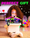 Galaxy Slime Kit Glow in The Dark Slime [4 Pack] Mini Slime for Kids Gift Party Favors Kids Return Gifts for Birthday Party Slime Kit Galaxy Party Bags Glow in Dark Party Bags Slimes for Kids