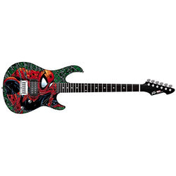 SDCC 2012 Exclusive Marvel McFarlane Spider-Man Rockmaster Electric Guitar by Peavey