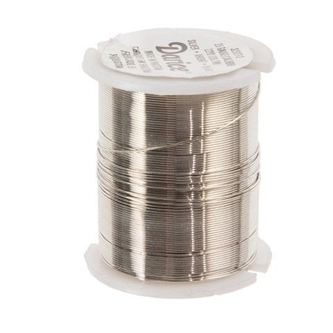 Darice 26-Gauge Beading Wire, 22-Yard, Silver