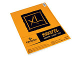 Canson XL Series Bristol Pad, Heavyweight Paper for Ink, Marker or Pencil, Smooth Finish, Fold