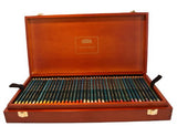 Derwent Artists Colored Pencils, 4mm Core, Wooden Box, 120 Count (32098)