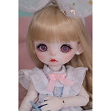 MEESock Sweet Girl BJD/SD Doll 1/6 Ball Jointed Body Cosplay Fashion Dolls, with Clothes Shoes Wig Makeup, Gift Collection Surprise New Year Gift