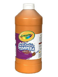 Crayola Artista II Liquid Tempera Paint orange 32 oz. [PACK OF 3 ]