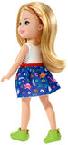 Barbie Club Chelsea Doll, 6-inch Blonde with Dinosaur-Themed Look,  (GMR96)